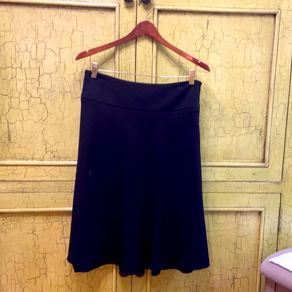 Black Calvin Klein Skirt unlined size 4